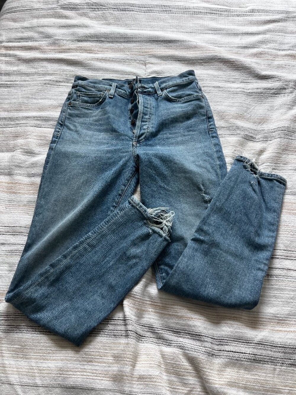 Citizens of Humanity Olivia High Rise Slim Ankle Jeans Backroad - 27
